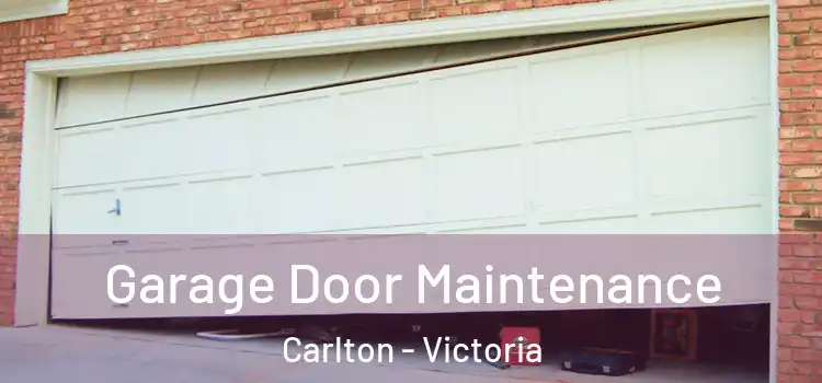 Garage Door Maintenance Carlton - Victoria